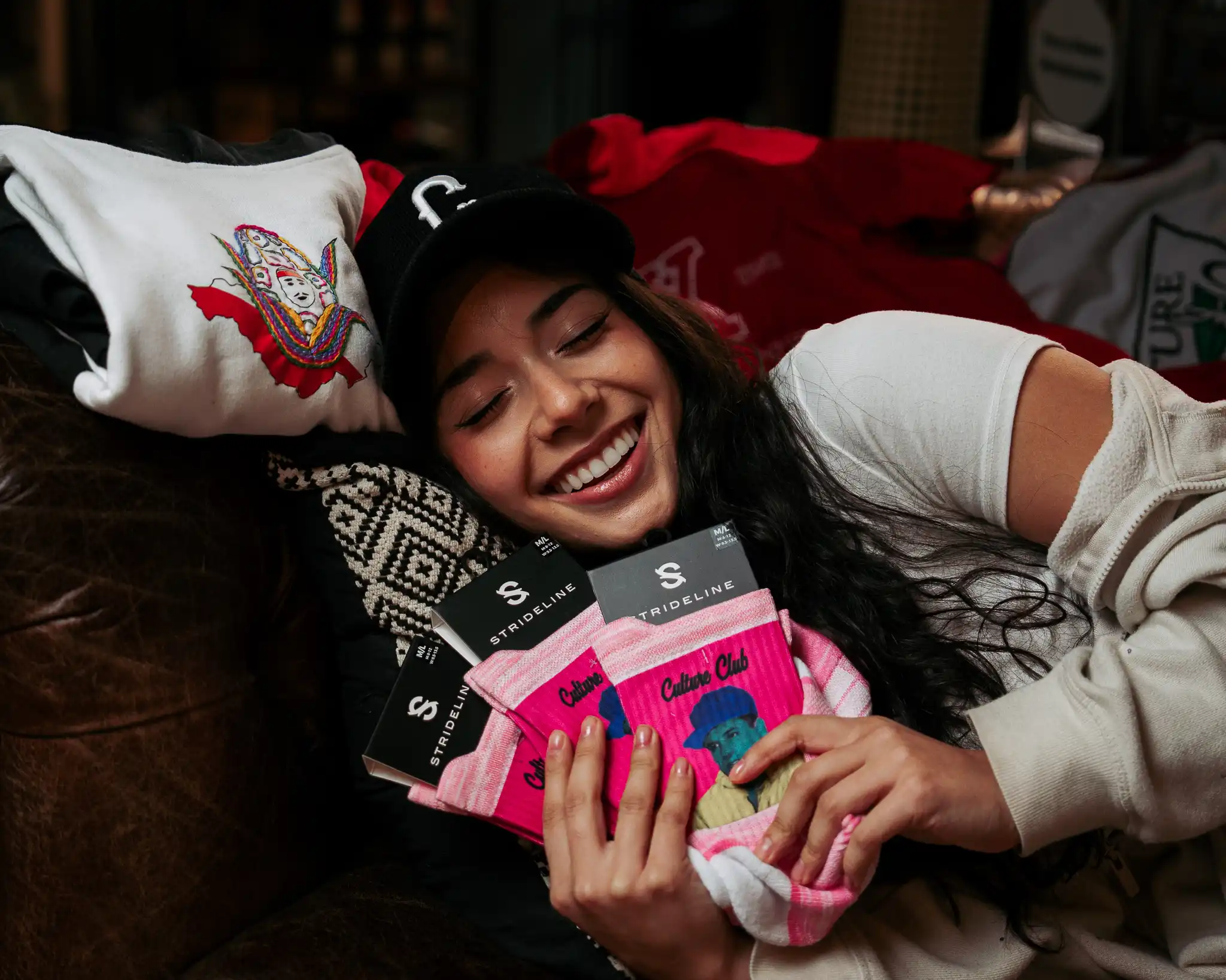 #701 SOCKS [PINK] view 4