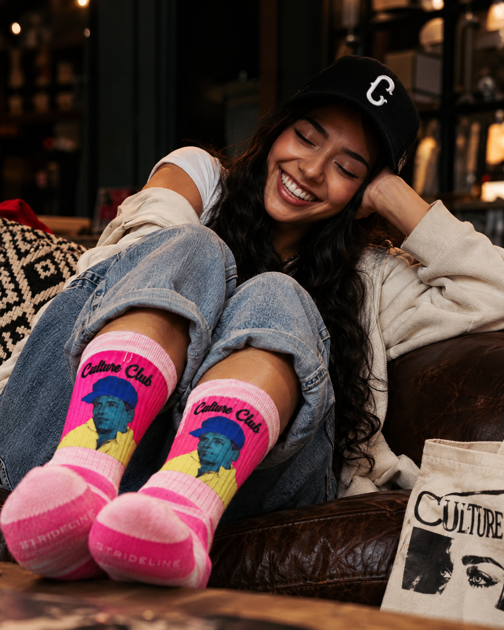#701 SOCKS [PINK] view 5